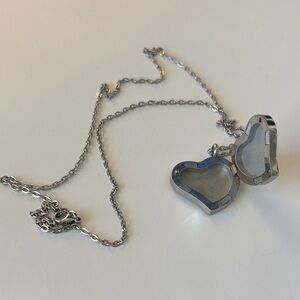 Silver Heart Pendant Necklace